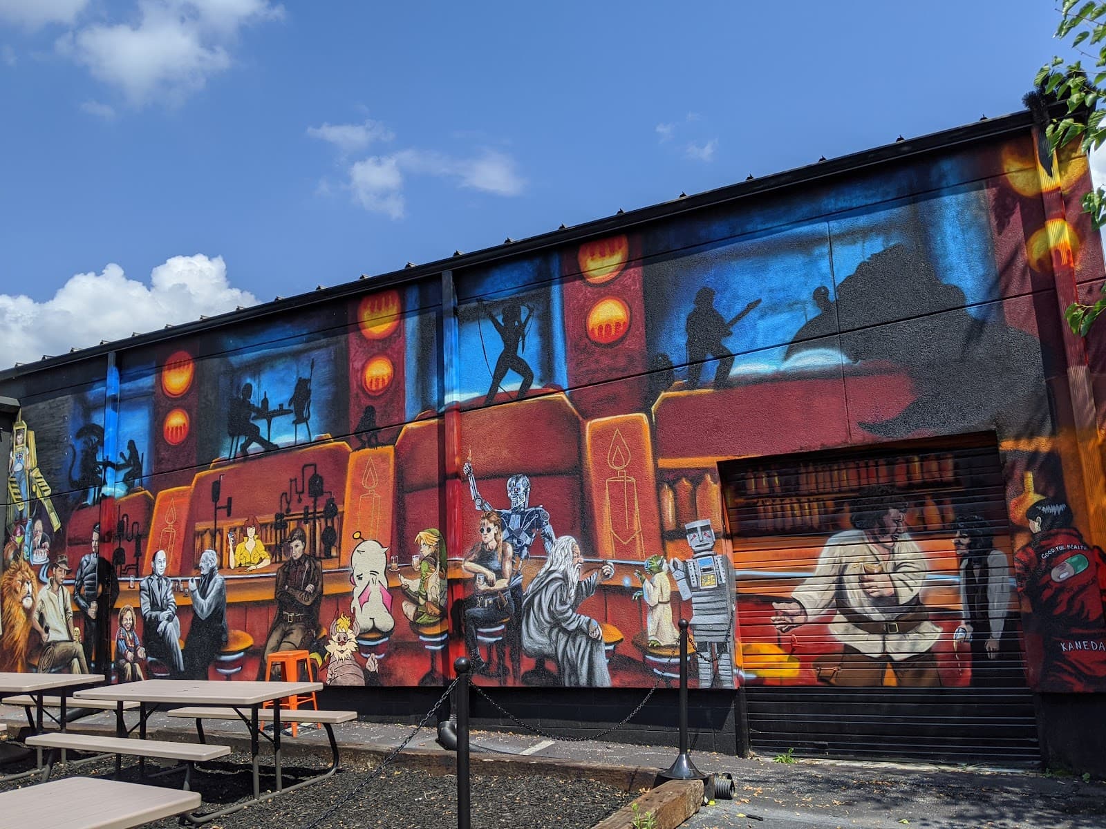 Brewery Fire exterior